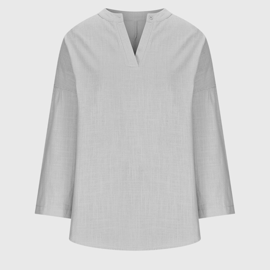 Lenara™ | Camiseta de Playa Elegante y Flotante