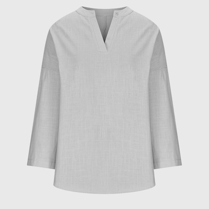 Lenara™ | Camiseta de Playa Elegante y Flotante