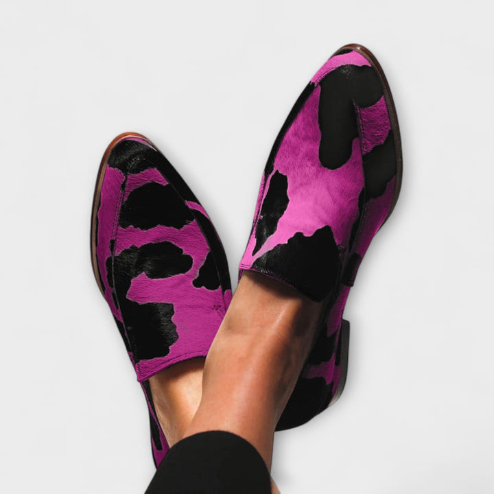 Paloma™ | Mocasines Impreso Vaca
