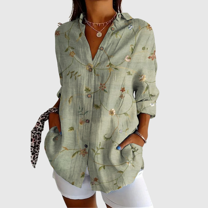 Blusa Floral Elegante
