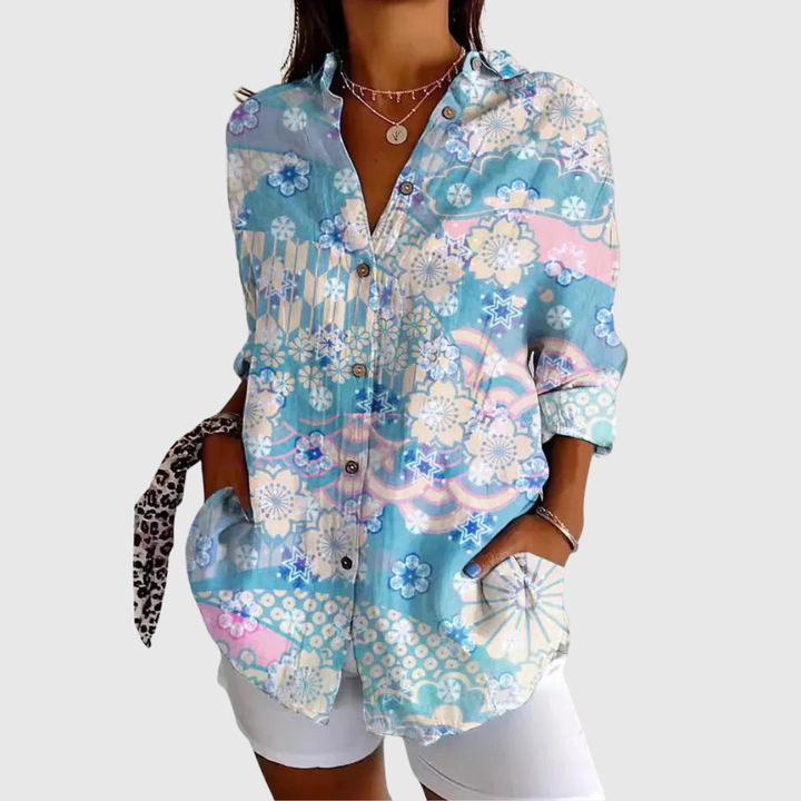 Blusa Floral Elegante