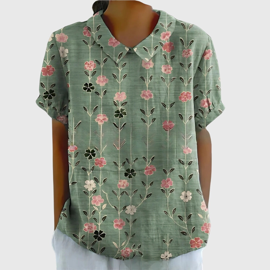 Estampado Floral Verde / 4XL