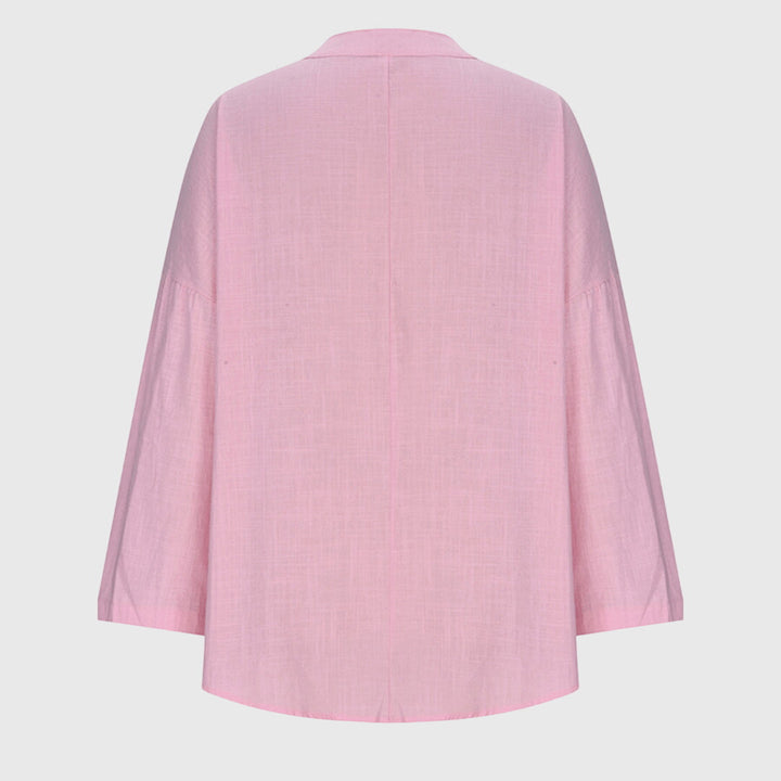 Lenara™ | Camiseta de Playa Elegante y Flotante