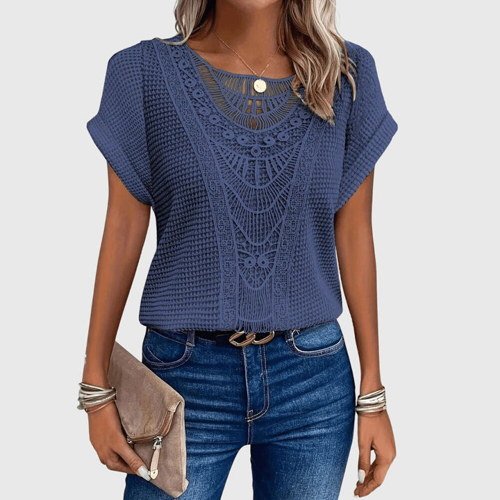 Pearl™ | Blusa Elegante Estilo Ibiza
