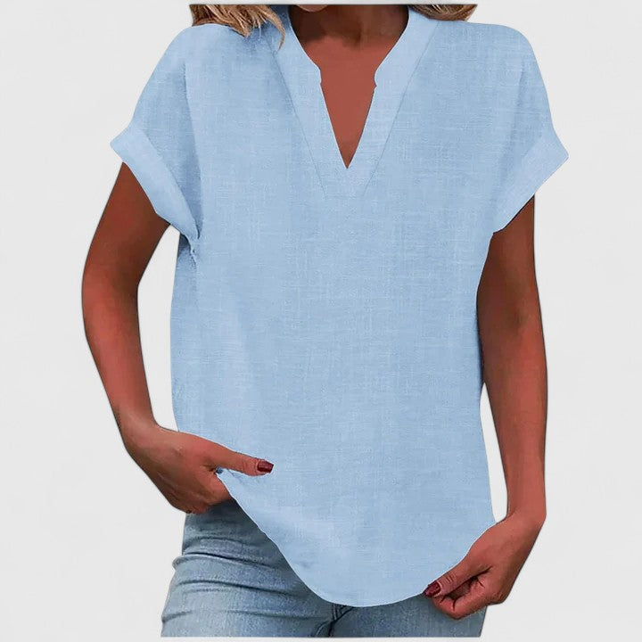 Xavinah | Blusa V-Neck Confortable