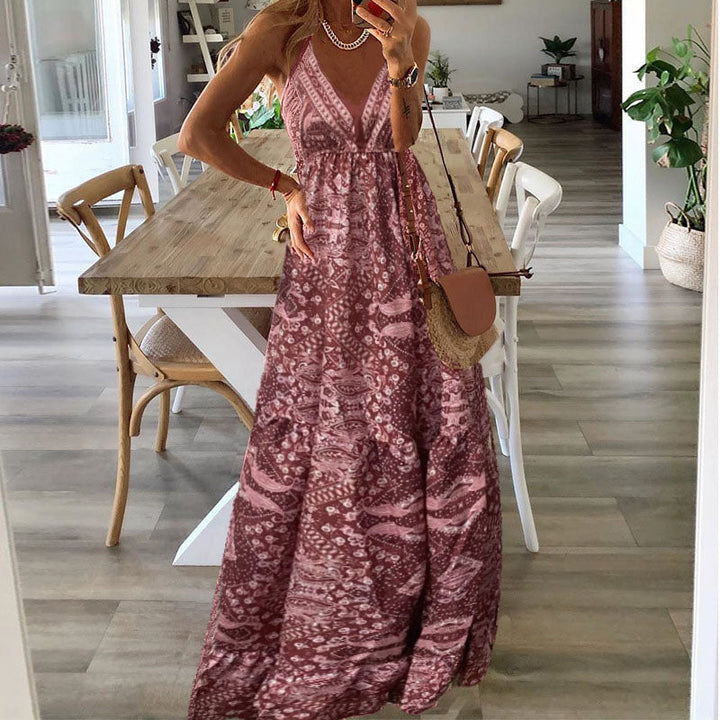Gweneth - Vestido sin mangas Boho