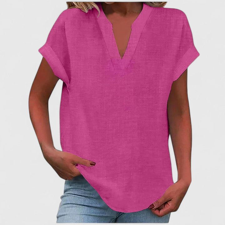 Xavinah | Blusa V-Neck Confortable