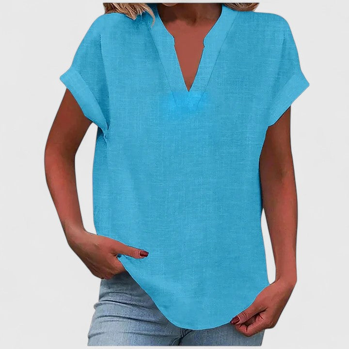 Xavinah | Blusa V-Neck Confortable