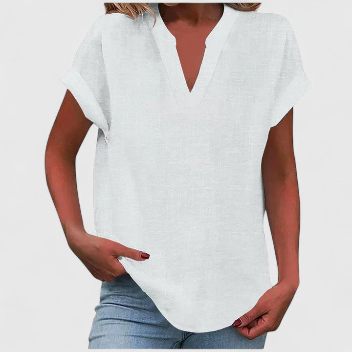 Xavinah | Blusa V-Neck Confortable