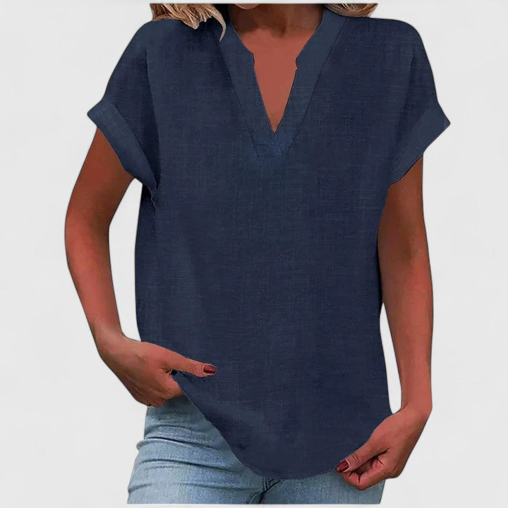 Xavinah | Blusa V-Neck Confortable
