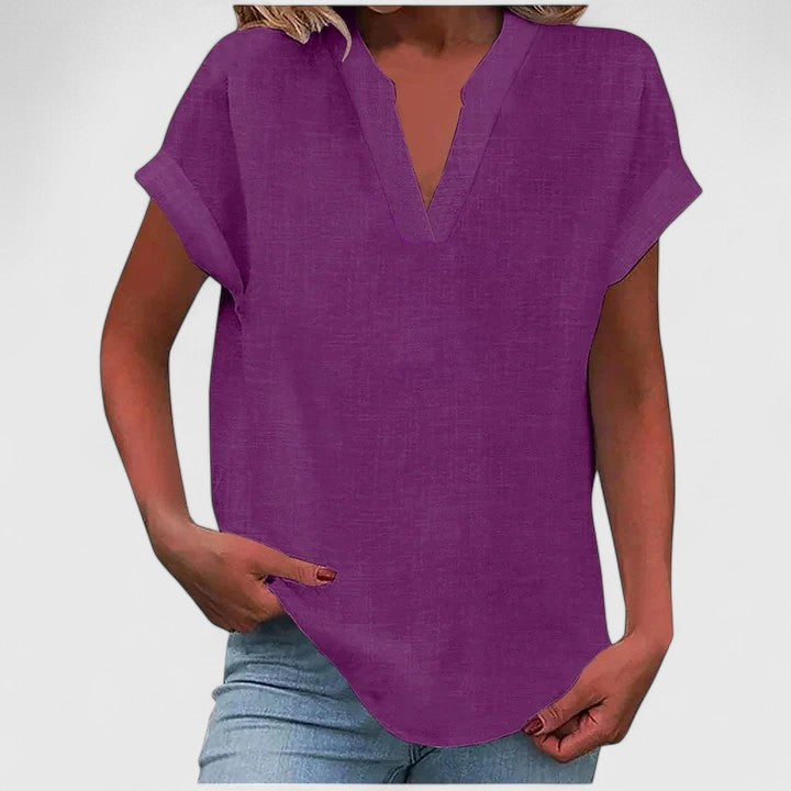 Xavinah | Blusa V-Neck Confortable