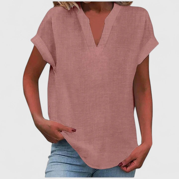 Xavinah | Blusa V-Neck Confortable