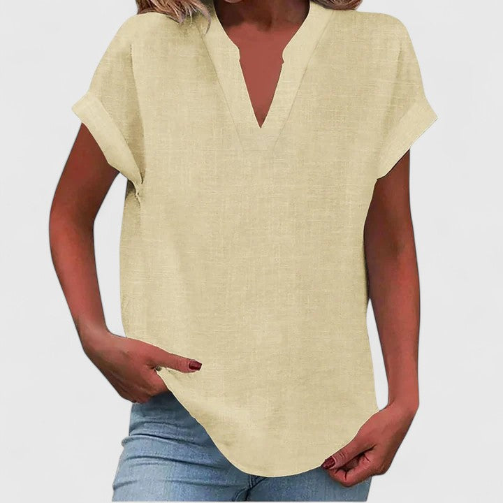 Xavinah | Blusa V-Neck Confortable