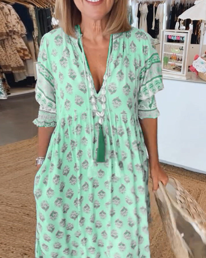 Verity - Vestido Bohemio